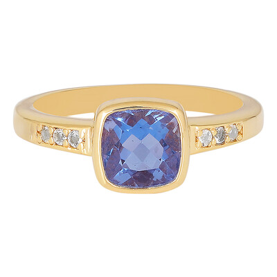 Colour Change Fluorite Silver Ring