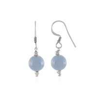 Angelite Silver Earrings