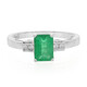 Bahia Emerald Silver Ring