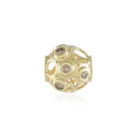 9K I2 Champagne Diamond Gold Pendant (Ornaments by de Melo)
