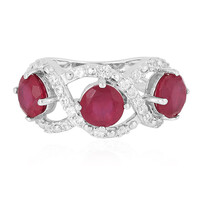 Madagascar Ruby Silver Ring