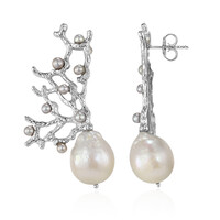 Freshwater pearl Silver Earrings