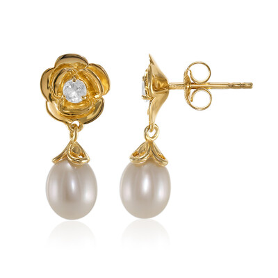 Freshwater pearl Silver Earrings