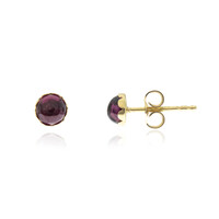 9K Rhodolite Gold Earrings (CUSTODANA)