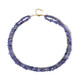 Tanzanite Silver Necklace