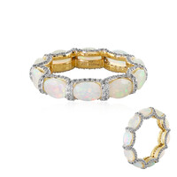 Welo Opal Silver Ring