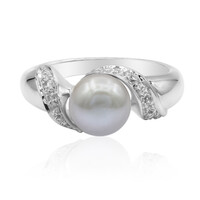 Freshwater pearl Silver Ring
