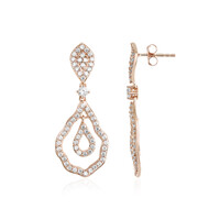 Zircon Silver Earrings