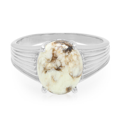 Magnesite Silver Ring