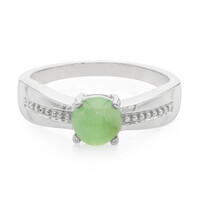 Imperial Chrysoprase Silver Ring