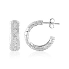 Zircon Silver Earrings (de Melo)