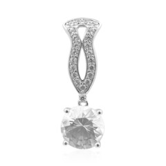 Danburite Silver Pendant
