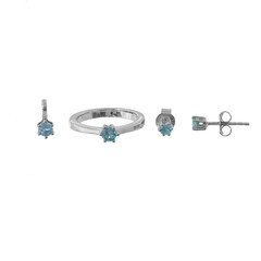 Ratanakiri Zircon Silver Ring