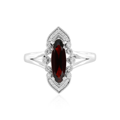 14K Garnet Gold Ring (SUHANA)