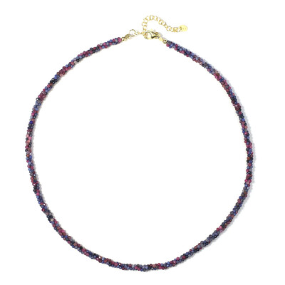 Mozambique Ruby Silver Necklace