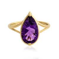9K Amethyst Gold Ring