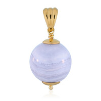 Chalcedony Silver Pendant