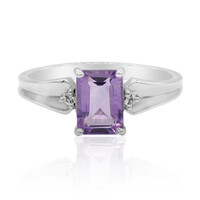 Amethyst Silver Ring
