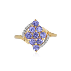Tanzanite Silver Ring