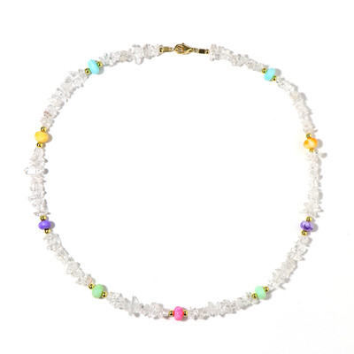 Ethiopian Opal Silver Necklace