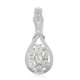 Cuprian Tourmaline Silver Pendant