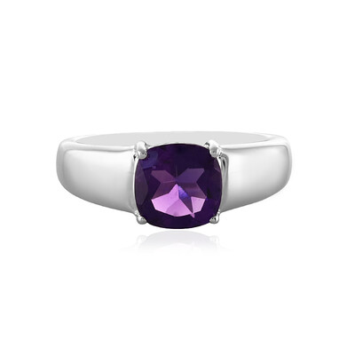 Amethyst Silver Ring