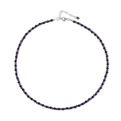 Black Onyx Silver Necklace