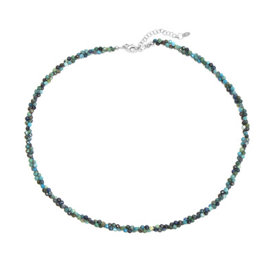 Chrysokolla Silver Necklace