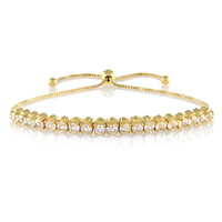 Zircon Silver Bracelet