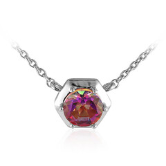 Twilight Topaz Silver Necklace