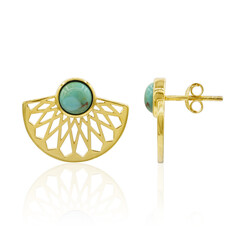 Turquoise Silver Earrings