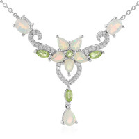 Welo Opal Silver Necklace