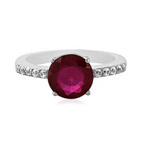 Madagascar Ruby Silver Ring