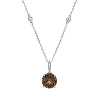 14K Unheated Tanzanite Gold Necklace (CIRARI)