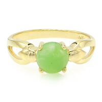 Imperial Chrysoprase Silver Ring