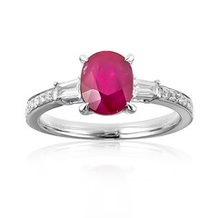 18K AAA Mozambique Ruby Gold Ring (CIRARI)