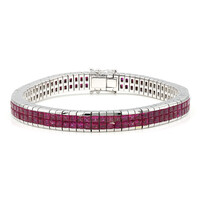 18K Burmese Ruby Gold Bracelet (Estée Collection)