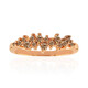 9K SI1 Argyle Rose De France Diamond Gold Ring (Annette)