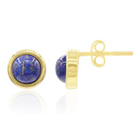 Lapis Lazuli Silver Earrings