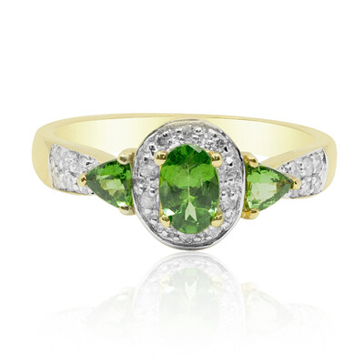 14K Tsavorite Gold Ring