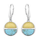 Turquoise Silver Earrings (dagen)