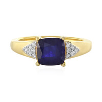 Madagascar Blue Sapphire Silver Ring