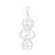 Zircon Silver Pendant