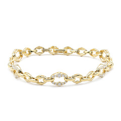 14K I1 (H) Diamond Gold Bracelet (CIRARI)