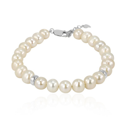 Freshwater pearl Silver Bracelet (TPC)