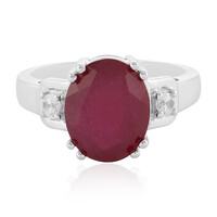 Madagascar Ruby Silver Ring