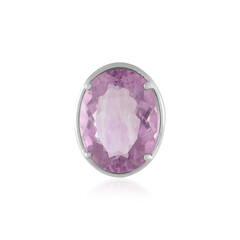 Pink Flouorite Silver Pendant