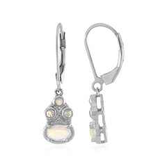 Welo Opal Silver Earrings