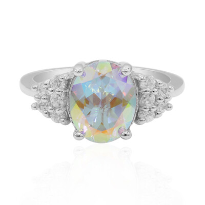 Moonlight Topaz Silver Ring