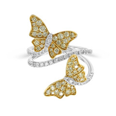 18K SI2 Yellow Diamond Gold Ring (CIRARI)
